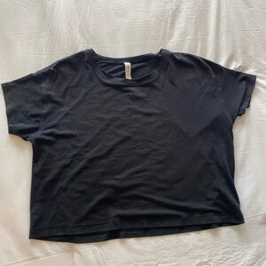 Lululemon Athletica Black Short Sleeve Tee